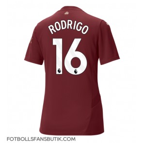 Manchester City Rodri Hernandez #16 Replika Tredje Tröja Damer 2024-25 Kortärmad
